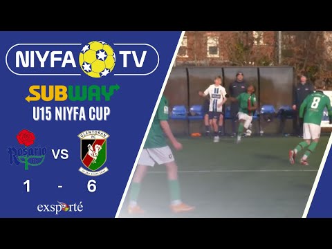 NIYFA TV - U15 Rosario FC v Glentoran FC  (10/01/2026)