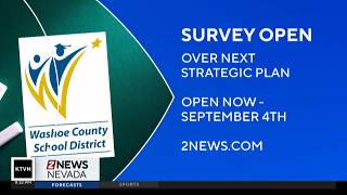 Washoe County School District strategic plan survey open