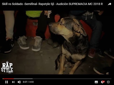 Skill vs Soldado -Semifinal- Rapstyle Sjl - Audición SUPREMACIA MC 2018 R