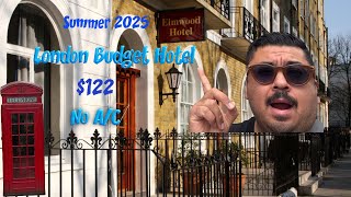 I stayed at the Elmwood Budget Hotel near Kings Cross Station in London| Summer 