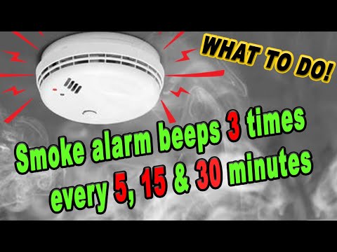 Smoke Alarm Beeps 3 Times Every 15 and 30 Minutes: What to Do!