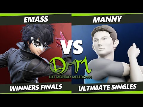 DAT Monday Meltdown 224 Winners Finals - Manny (Wii FIt) Vs. eMass (Joker) SSBU Ultimate Tournament