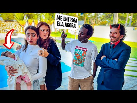 O PIVETE TROUXE UM ADVOGADO DO D1ABO PARA LEVAR O BEBÊ DA MARIANA GRÁVIDA...