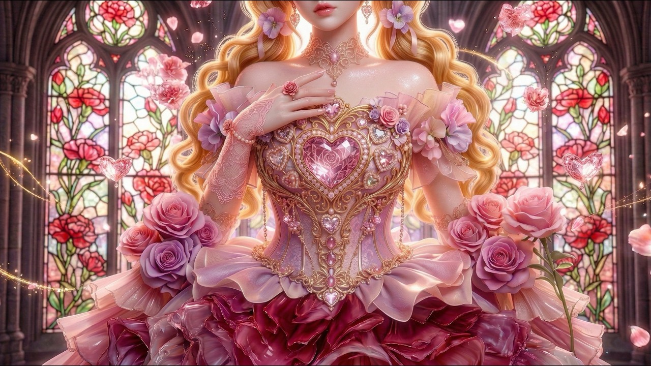 【ASMR】誕生花×闇落ち魔法少女🌸🖤どのダークプリンセス？#誕生花 #闇落ち #魔法少女 #AI #ASMR #ファンタジー #satisfying