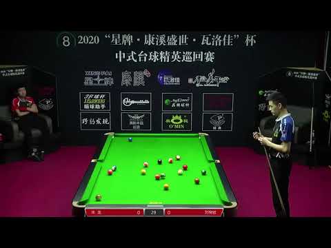 Zhu Long VS Liu Junyan - L16 - 2020 Chinese Pool Elite Tour Chaoyang Station Event 2