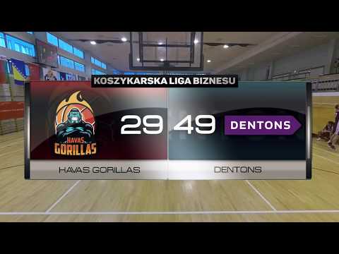 Havas Gorillas vs Dentons - VII kolejka - Warszawa - Koszykarska Liga Biznesu