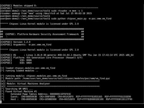 PoC Xen exploit from Dom0 via vulnerable firmware implementation