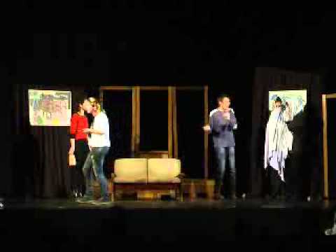 Gimnazija Sveti Sava   Pozorišna predstava "IZA KULISA"    januar 2015