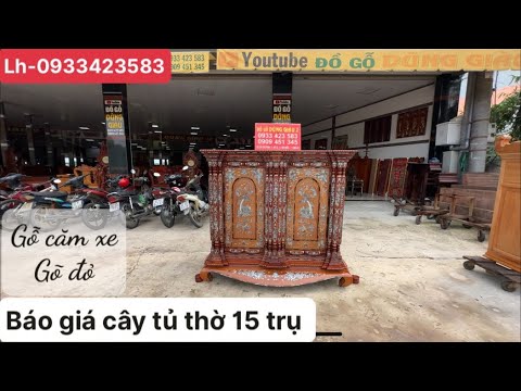 Giao cây tủ thờ cho Anh Tâm ở Huyện Cần Giờ TPHCM