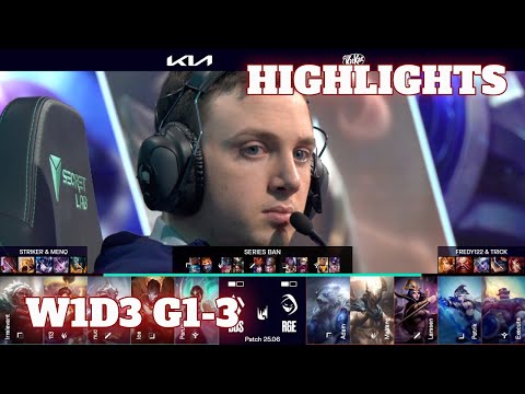 BDS vs RGE - Game 3 Highlights | Week 1 Day 3 LEC Spring 2025 | Team BDS vs Rogue G3 W1D3