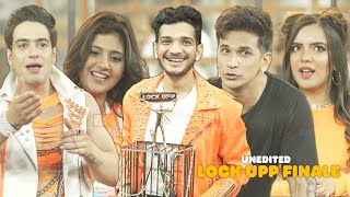 Lock Upp Finale  COMPLETE VIDEO  Munawar Faruqui Anjali Arora Azma Fallah Prince N Shivam S