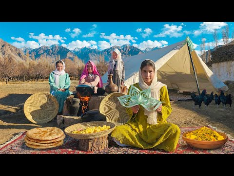 Traditional Afghan Green Beans (Faselia) | Authentic Village Life in Bamyan