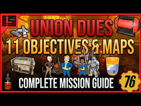 Union Dues Mission Guide: All 11 Objectives, Maps & Tips | Fallout 76 Expeditions