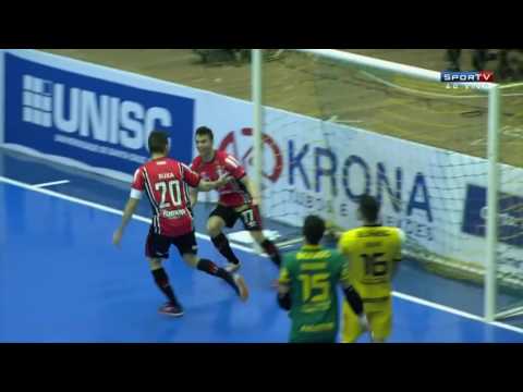 Gols Assoeva X Joinville | 8ª Rodada | LNF 2016