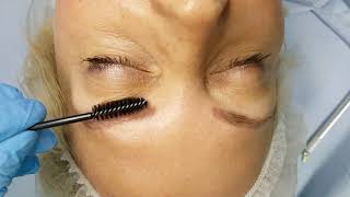 Healed Soft Blonde Eyebrows Microblading 1 visit by El Truchan @ Perfect Definition