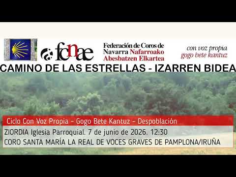 La Federación de Coros de Navarra lleva este fin de semana actuaciones corales a Irurtzun, Ucar, Beriain y Ziordia