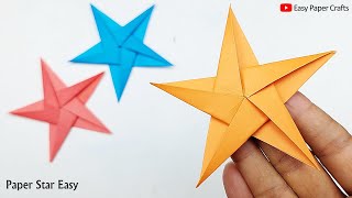 Paper Things Easy: How to Make Origami Star Step by Step | Easy Paper Crafts