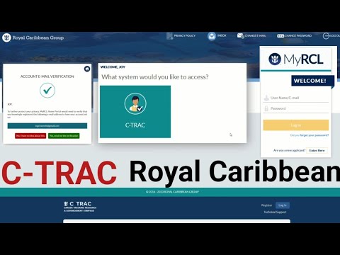 How to apply for RCL Cruise Jobs || How to create C TRAC account for royal caribbean cruises