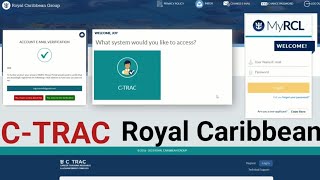 How to apply for RCL Cruise Jobs || How to create C TRAC account for royal caribbean cruises