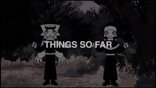 Cover art for THINGS SO FAR