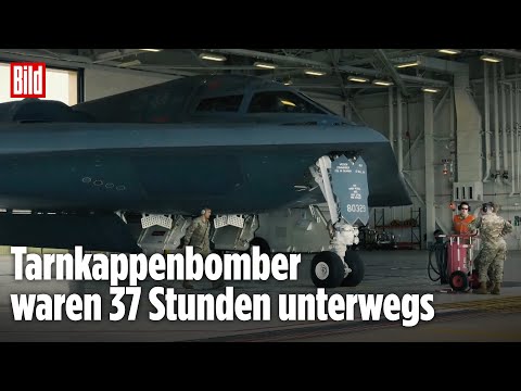 Iran: So lief der Einsatz der B-2-Tarnkappenbomber