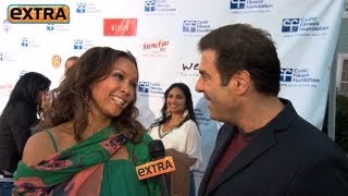 'Extra' at a 'Desperate Housewives' Block Party