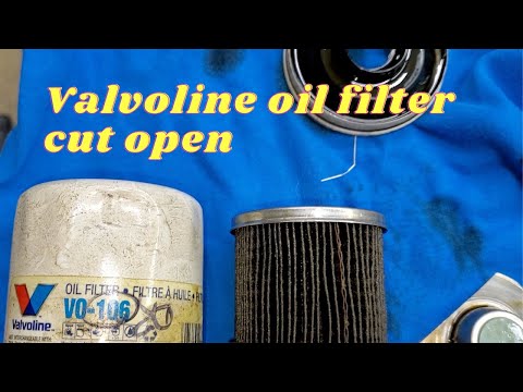 VALVOLINE OIL FILTER CAUSED THIS ENGINE TO FAIL? VALVOLINE OIL FILTER REVIEW