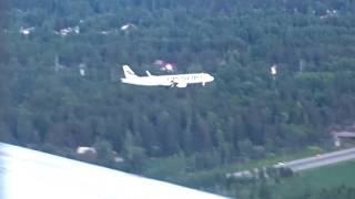 Finnair Parallel Runway Approach 22L/22R and landing