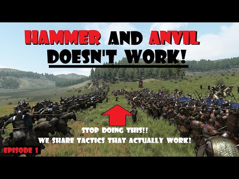 I learned to DOMINATE Bannerlord with Cavalry: DON'T USE Hammer & Anvil!  Cav Tactics Episode 1