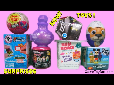 Trolls Chupa Chups Worlds Smallest Surprise Toy Monster High Fashem Disney Crossy Road Minis Video