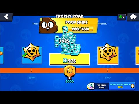 POOP!!🔥 LEGENDARY STARR😱 5,000 TROPHY ROAD🔥 12 NEW BRAWLERS BRAWL STARS UPDATE!!