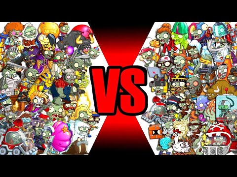 Tournament All Zombies in Pvz 2 Chinese Version - Who Will Win? - PvZ2 Zombie vs Zombie