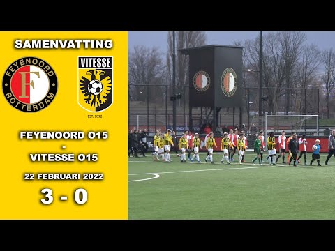 Samenvatting Feyenoord O15 - Vitesse O15 dinsdag 22 februari 2022