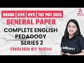 DSSSB KVS NVS 2022 English Complete English Pedagogy Series 2 English By Nidhi