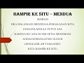 HAMPIR KE SITU – MENDUA KARAOKE