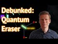 Solution to the Delayed Choice Quantum Eraser