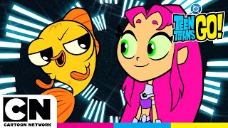 Starfire’s Fishy Mission Goes WRONG 🐠😂 | Teen Titans Go! | Cartoon Network UK