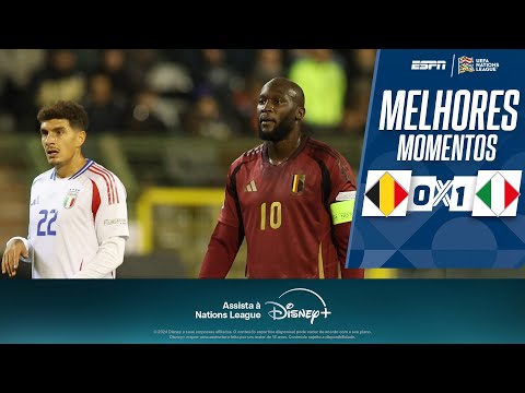 Gols e lances de Bélgica x Itália