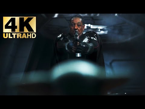 Moff Gideon Tries To Kill Grogu / Baby Yoda | The Mandalorian S2 EP 8 - 4K