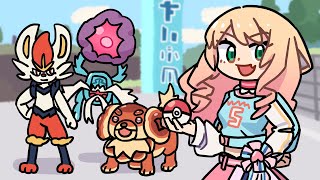 【手描き】ねねちと自由度高すぎる虫ポケモンたち【桃鈴ねね/ホロライブ/ポケモンSV】