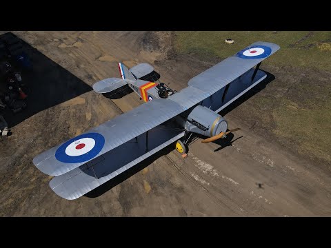 Second Run Up of Bristol F.2B "Brisfit" | Old Rhinebeck Aerodrome