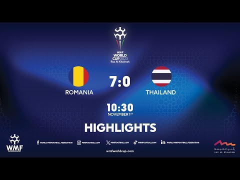 WMF World Cup 2023 I Day 7 I Romania - Thailand I Highlights