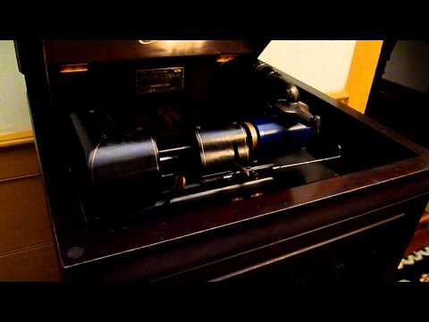 MARCH "Spirit of Liberty" - Edison Blue Amberol cylinder played on Amberola III - gmmix