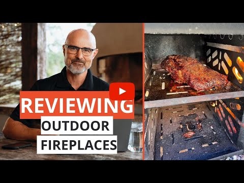 Outdoor Fireplace Inspiration - Cooking Reviews - Episode 2