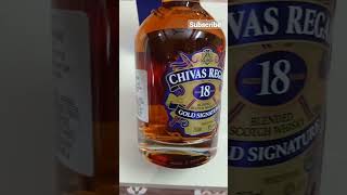 chivas regal 18 years | price 8000 rs scotch whisky | gold signature...🥃🥃