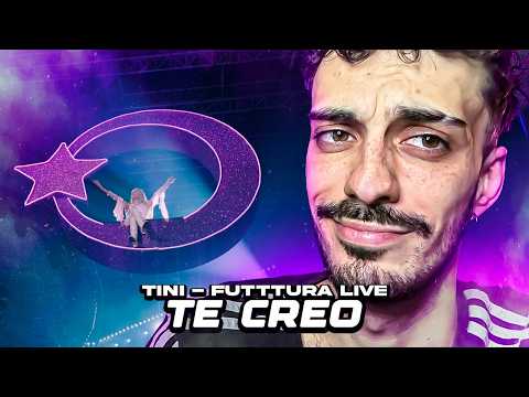 FLIPO CON TINI 😍🥰 TINI - FUTTTURA LIVE - Te Creo