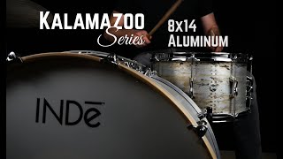 Video thumbnail for INDe Kalamazoo Series 8x14, Oxidized finish Demo by Independent Drum Lab