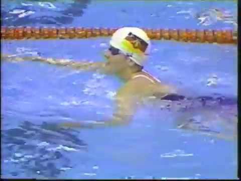 1988 Olympic Games - Swimming - Women's 100 Meter Backstroke - Kristin Otto GDR