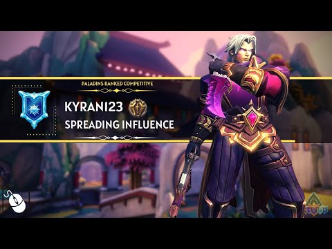 279K+ Heals Corvus Is Trending Kyran123(Diamond) Paladins Ranked Competitive