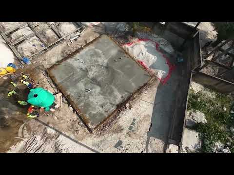 Vela Paje Construction – August 11, 2025 #11 | Drone View of Active Foundations